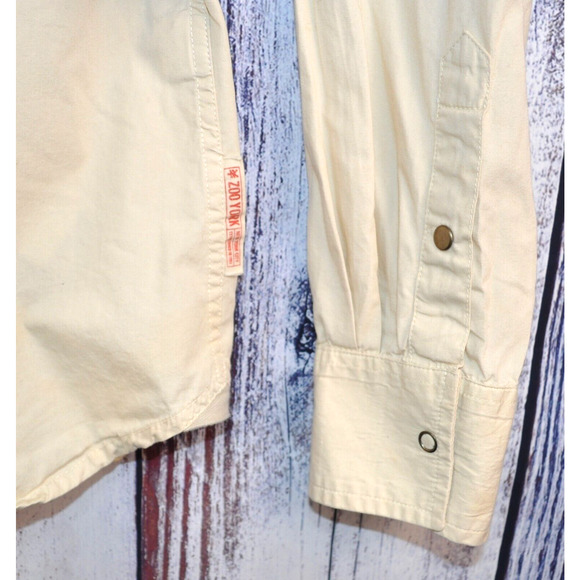 RARE Vintage Zoo York Button Down Long Sleeve Shirt Embroidered Men's M - Picture 5 of 7